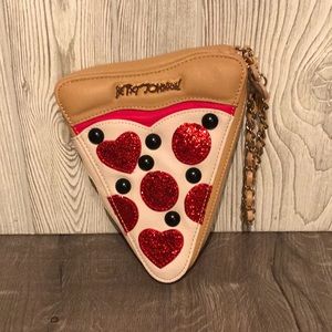 Betsey Johnson pizza handbag